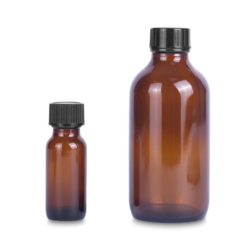Amber Glass Dropper Bottle Manufacturer - 15-120ml Essential Oil Serum