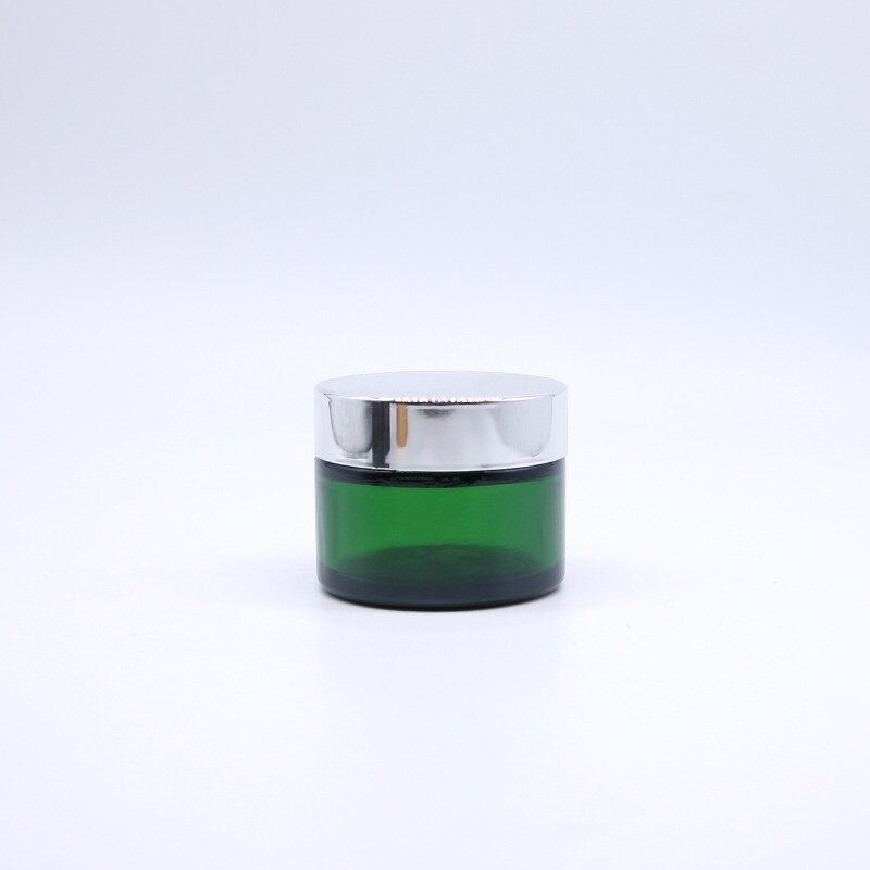 Glass Jar Manufacturer - Large Capacity 100ml Blue Cylindrical Amber