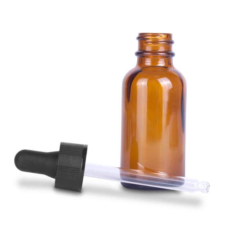 Amber Glass Dropper Bottle Manufacturer - 15-120ml Essential Oil Serum