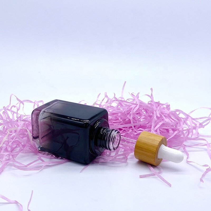 Glass Dropper Bottle Manufacturer - 15-50ml Black Thick Bottom Spray