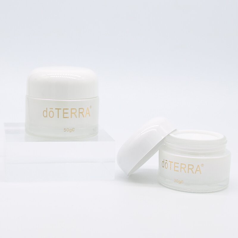 Glass Jar Factory - 15-50ml Painting Gradient White Split Bottling