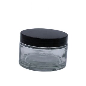 Cosmetic Containers Factory - High Quality 200ml Clear Cream Glass