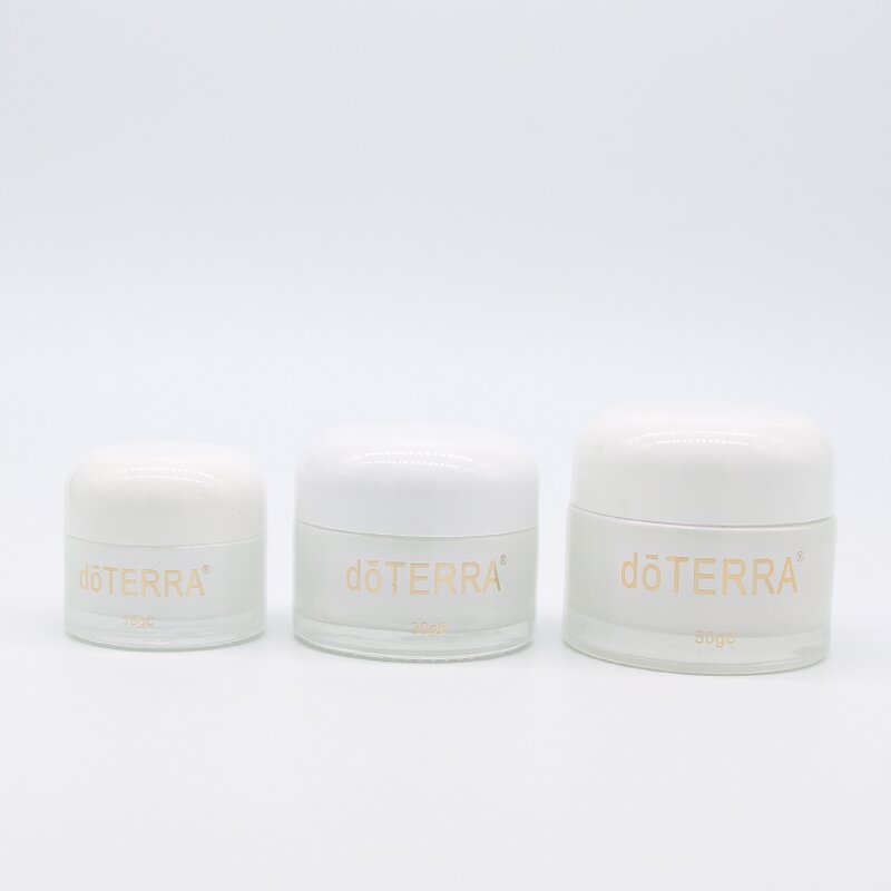 Glass Jar Factory - 15-50ml Painting Gradient White Split Bottling