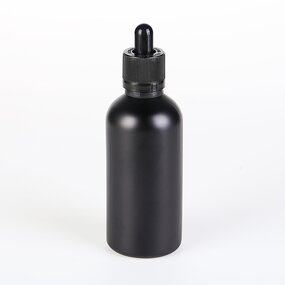 Essential Oil Bottle Supplier - Wholesale 5-100ml Matte Black Dropper