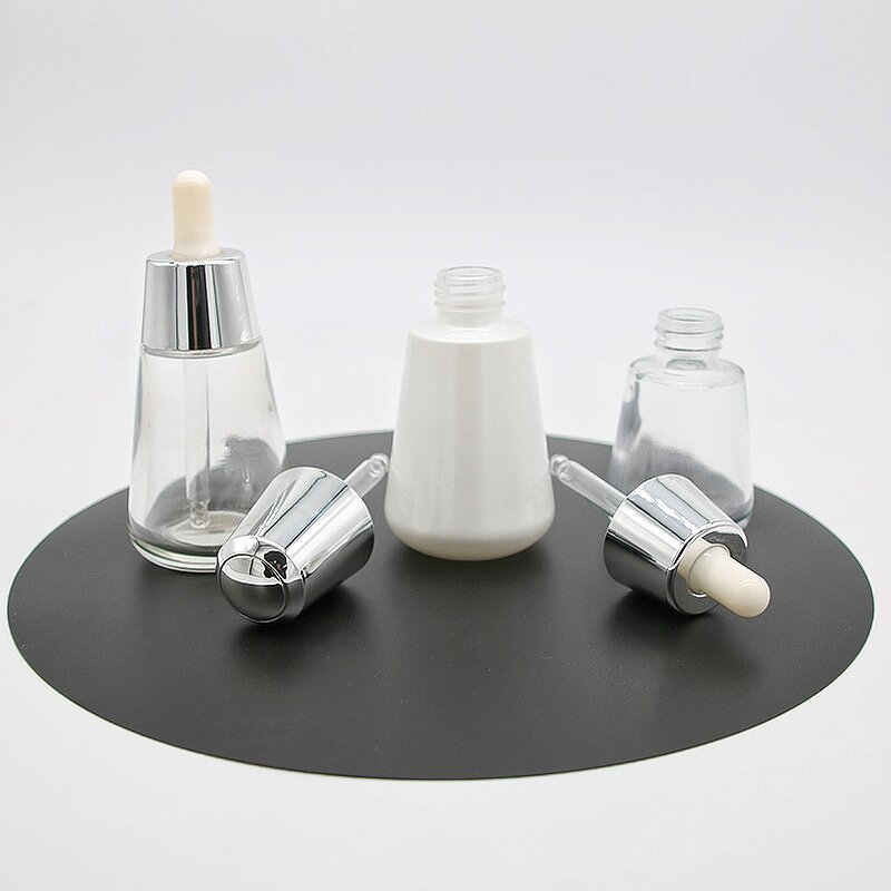 Glass Bottle Manufacturer - 30ml Pagoda 50ml Triangle Dropper