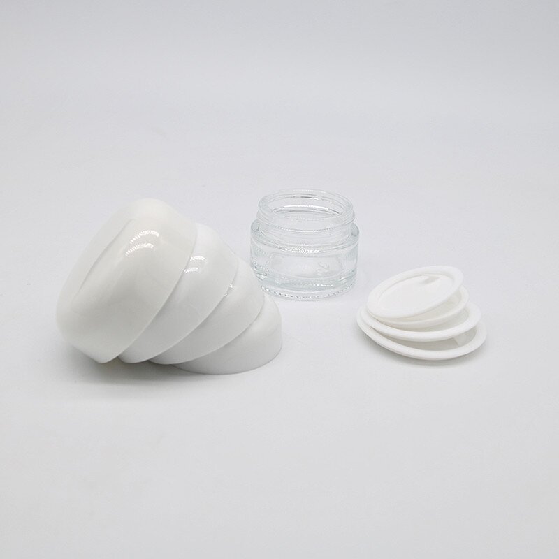 Glass Cream Jar Factory - 50ml Face Cream Empty Bottle Packaging