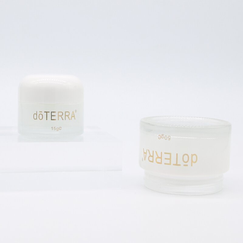 Glass Jar Factory - 15-50ml Painting Gradient White Split Bottling