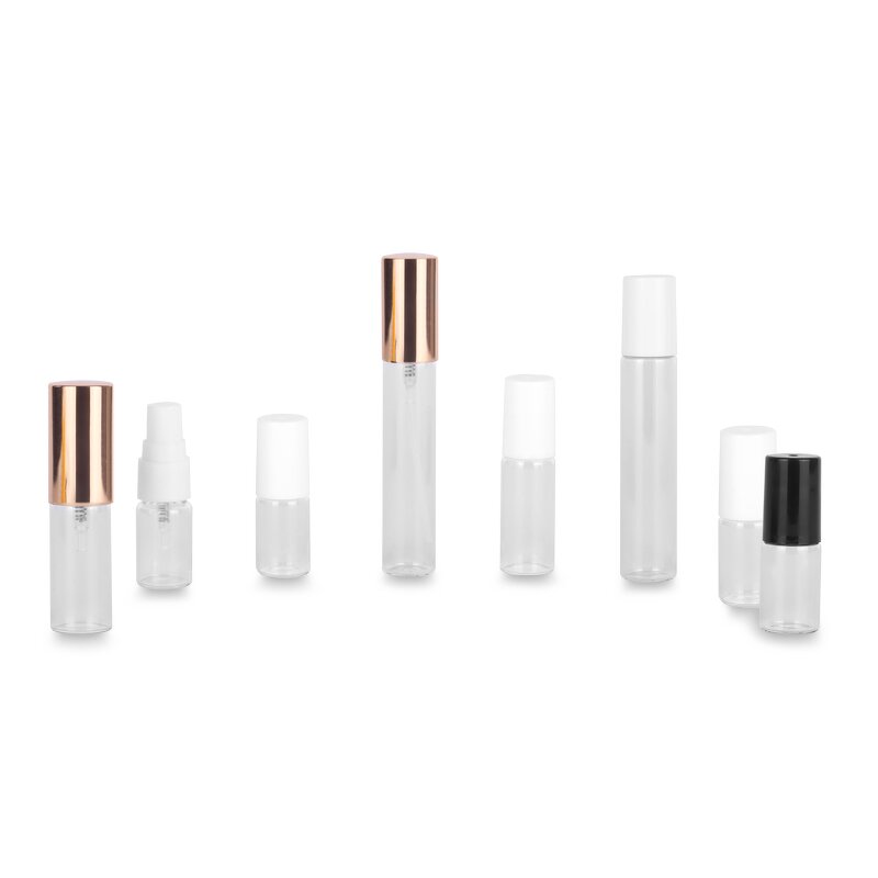 Glass Perfume Bottle Factory - 5-15ml Transparent Ball Portable Travel