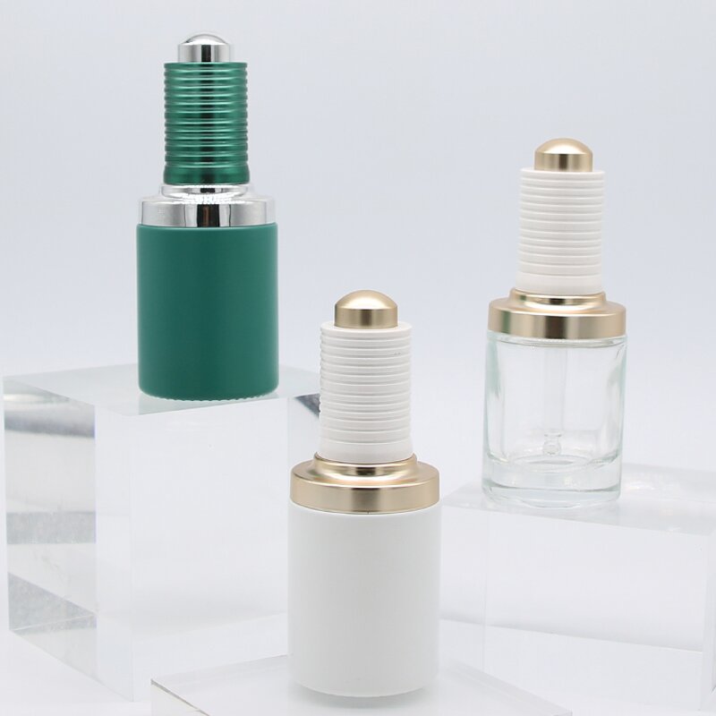Glass Dropper Bottle Manufacturer - 30ml Flat Shoulder Skin Care
