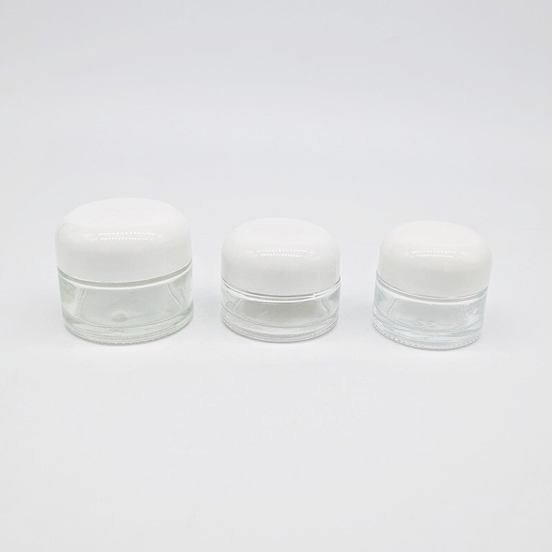 Glass Cream Jar Factory - 50ml Face Cream Empty Bottle Packaging