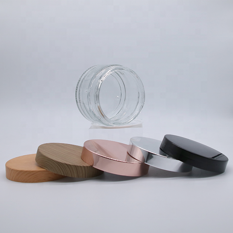 Cosmetic Containers Factory - High Quality 200ml Clear Cream Glass