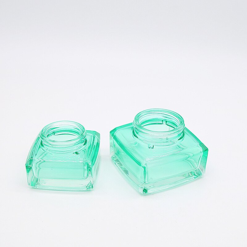 Glass Bottle Supplier - 30-50ml Square Shoulder Emulsion Pump