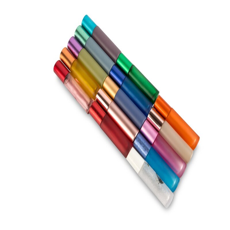 Glass Ball Bottle Factory - Best-selling Colored Sealed Lip Oil