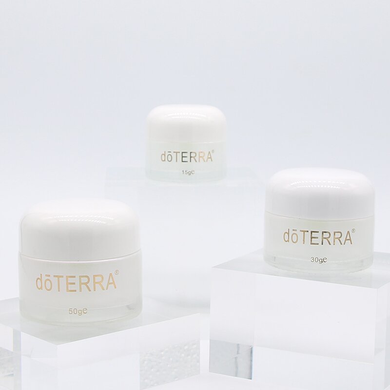 Glass Jar Factory - 15-50ml Painting Gradient White Split Bottling