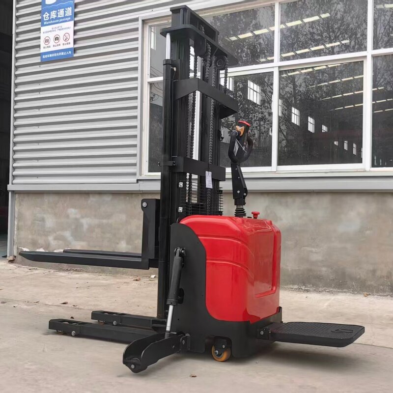 Electric Stacker Manufacturer - OEM/ODM Semi-electric Pallet Stacker Forklift