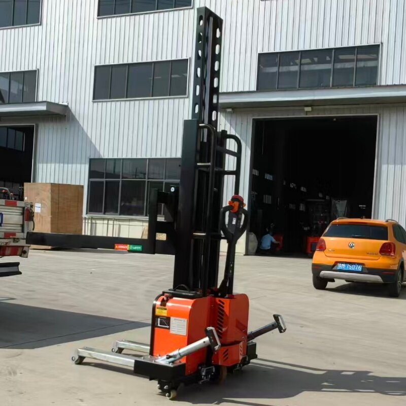 Electric Pallet Stacker Manufacturer - OEM/ODM 500-1500kg Semi-electric Self-loading Stacker