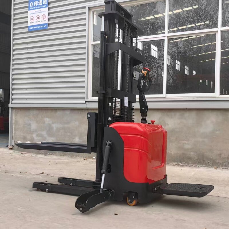 Electric Stacker Manufacturer - OEM/ODM Semi-electric Pallet Stacker Forklift