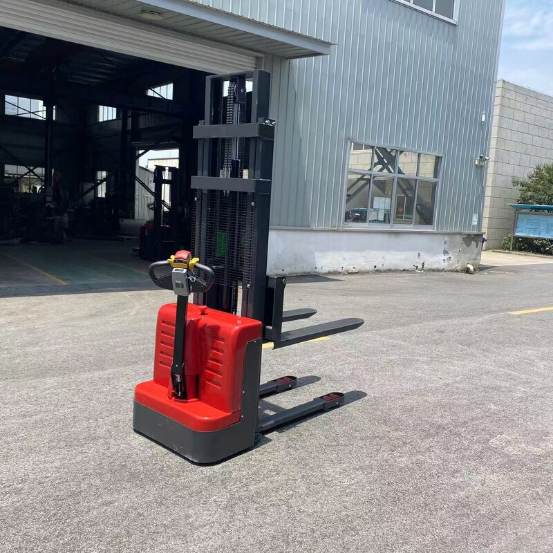 Electric Pallet Stacker Manufacturer - Factory Direct 1.5 Ton Portable Walk Behind Stacker