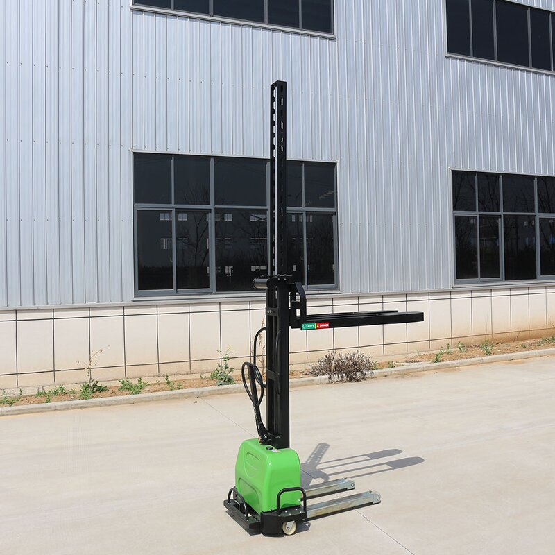 Electric Pallet Stacker Manufacturer - OEM/ODM Heavy Duty Self Lifting Stacker with Forks