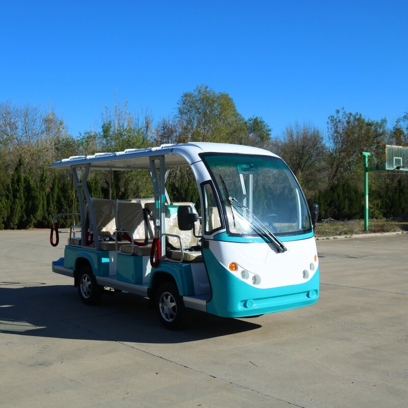 Electric Sightseeing Car Manufacturer - Wholesale 72V 11 Seater 4-wheel Golf Cart