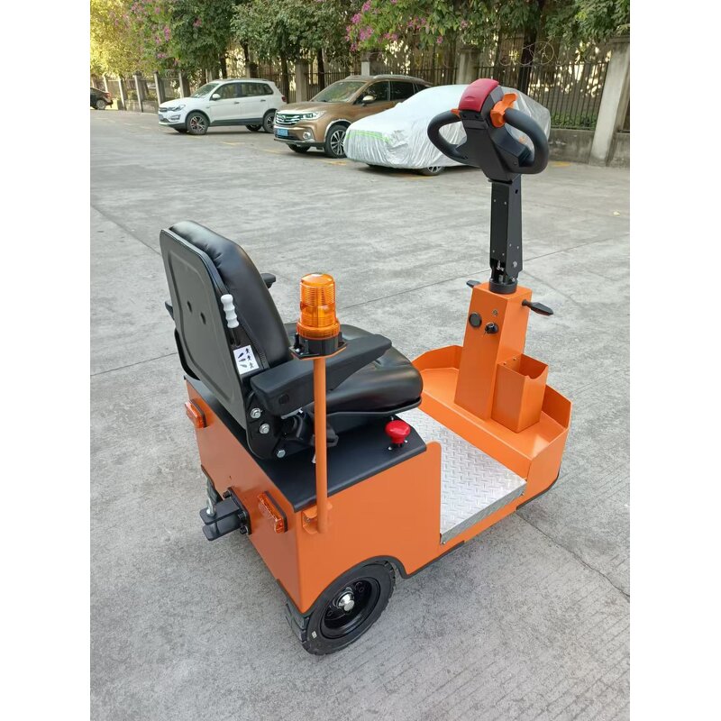 Electric Tow Tractor Manufacturer - OEM/ODM 4-6 Ton Three Wheels Seated Tow Tractor
