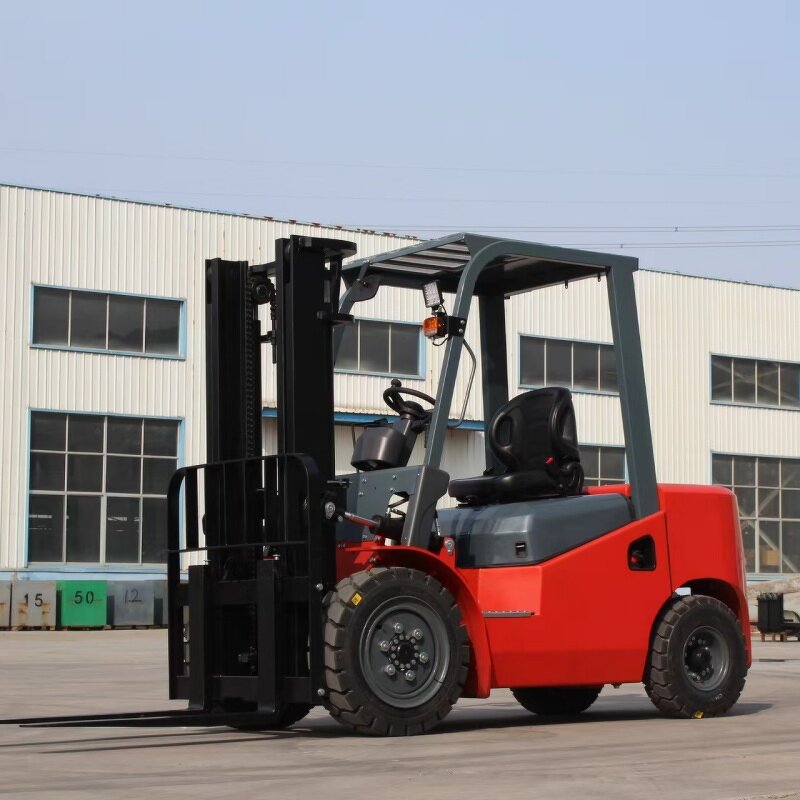 Off Road Forklift Manufacturer - Factory Direct 3-4 Ton All Terrain Telescopic Forklift
