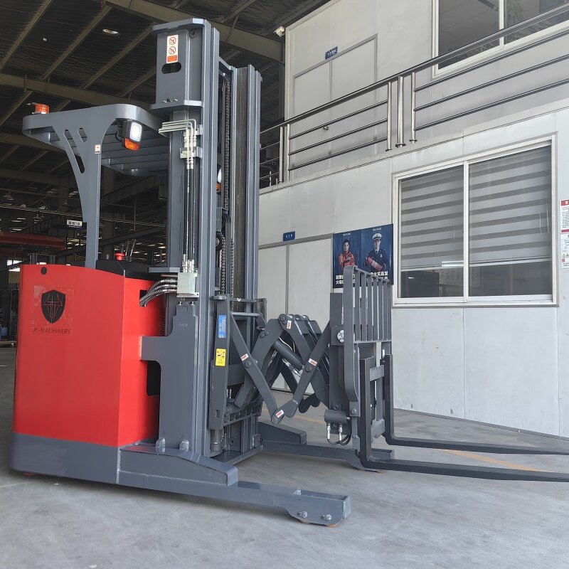 Electric Reach Truck Manufacturer - OEM/ODM 1.5 Ton Double Scissors Narrow Aisle Truck