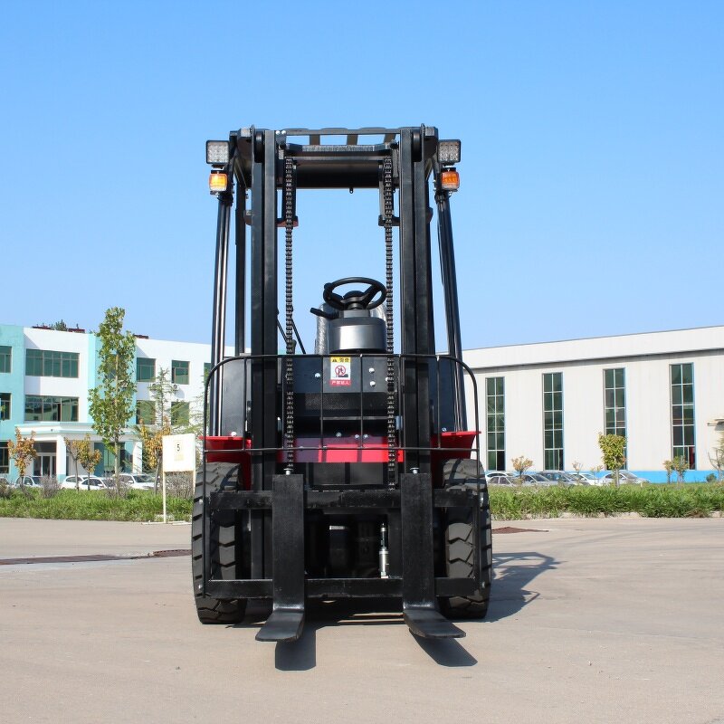 Off Road Forklift Manufacturer - Factory Direct 3-4 Ton All Terrain Telescopic Forklift