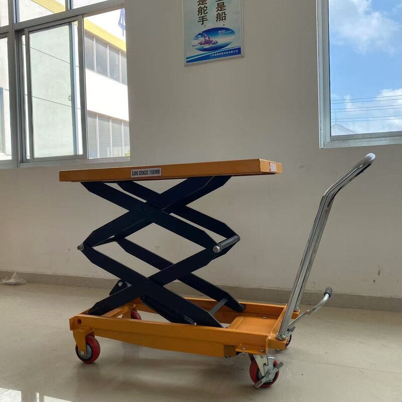 Scissor Lift Table Manufacturer - OEM/ODM 500kg 1.5m Electric Self Loading Trolley