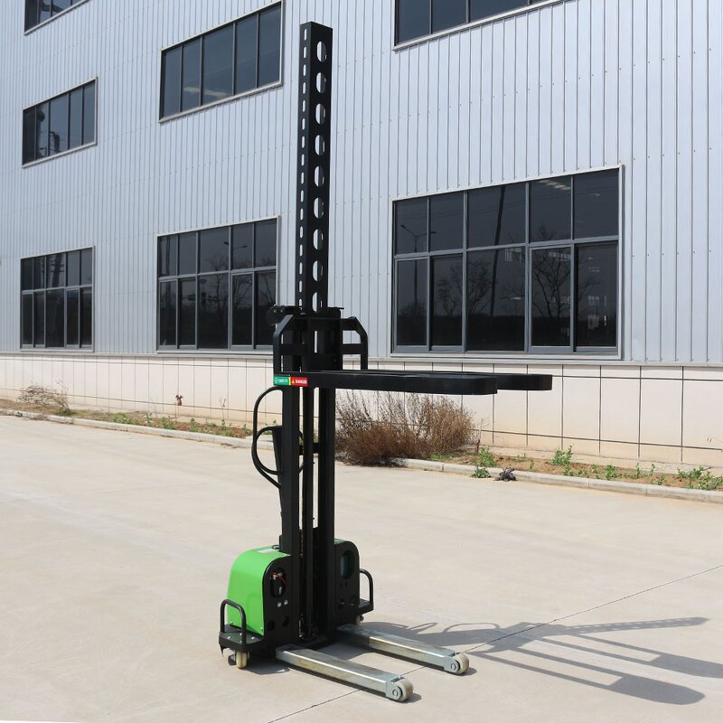 Electric Pallet Stacker Manufacturer - OEM/ODM Heavy Duty Self Lifting Stacker with Forks