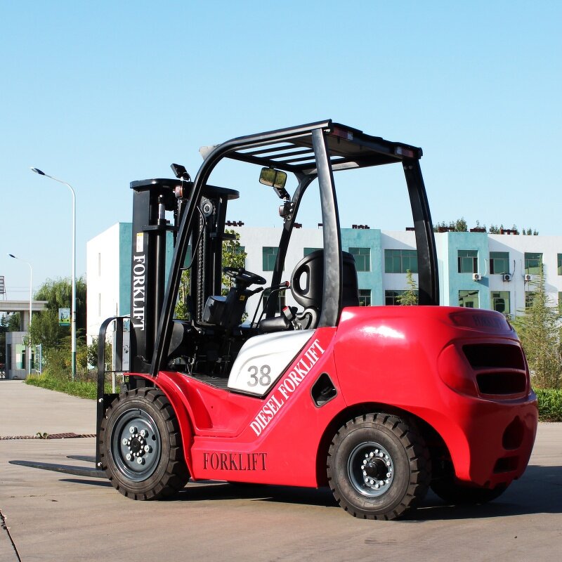 Diesel Forklift Manufacturer - OEM/ODM 4 Ton Rough Terrain Dual Fuel Forklift