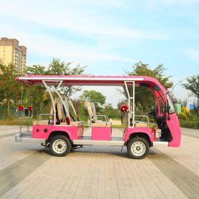 Electric Golf Cart Manufacturer - OEM/ODM 11 Seater Comfortable 4 Wheel Drive Cart