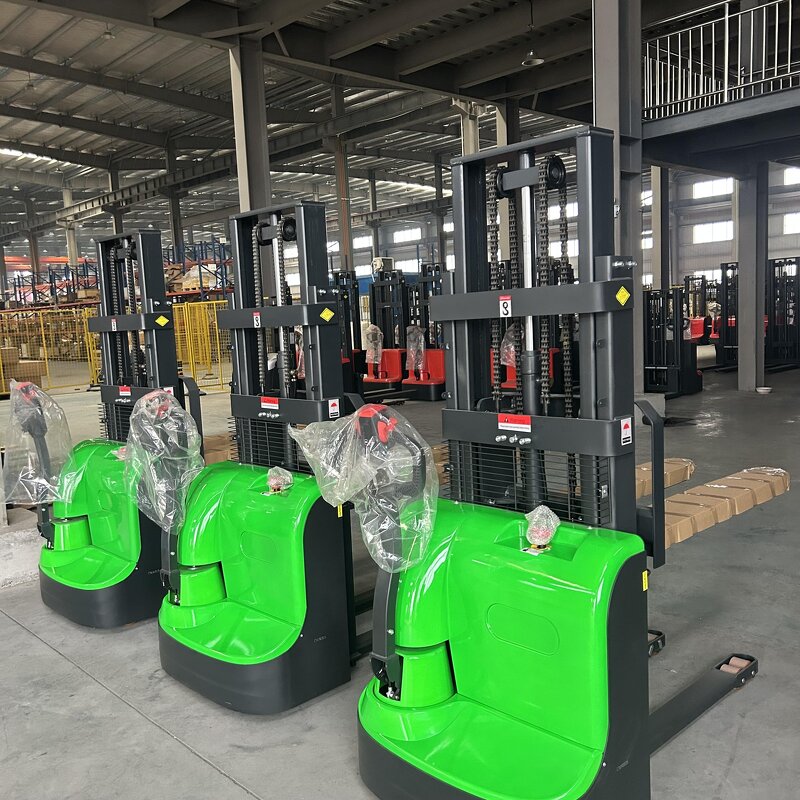 Electric Pallet Stacker Manufacturer - Factory Direct 1.5 Ton Portable Walk Behind Stacker