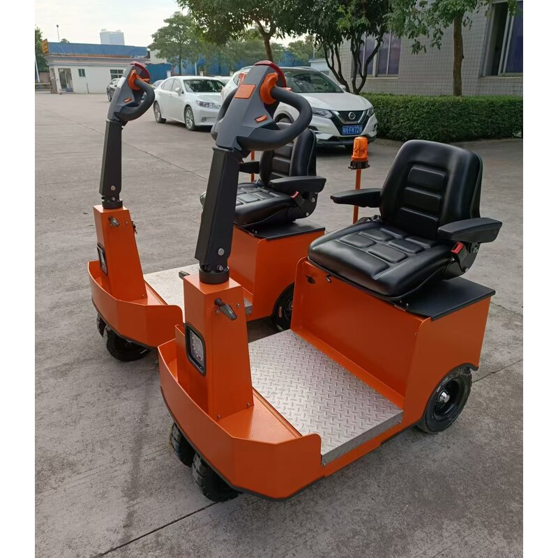 Electric Tow Tractor Manufacturer - OEM/ODM 4-6 Ton Three Wheels Seated Tow Tractor