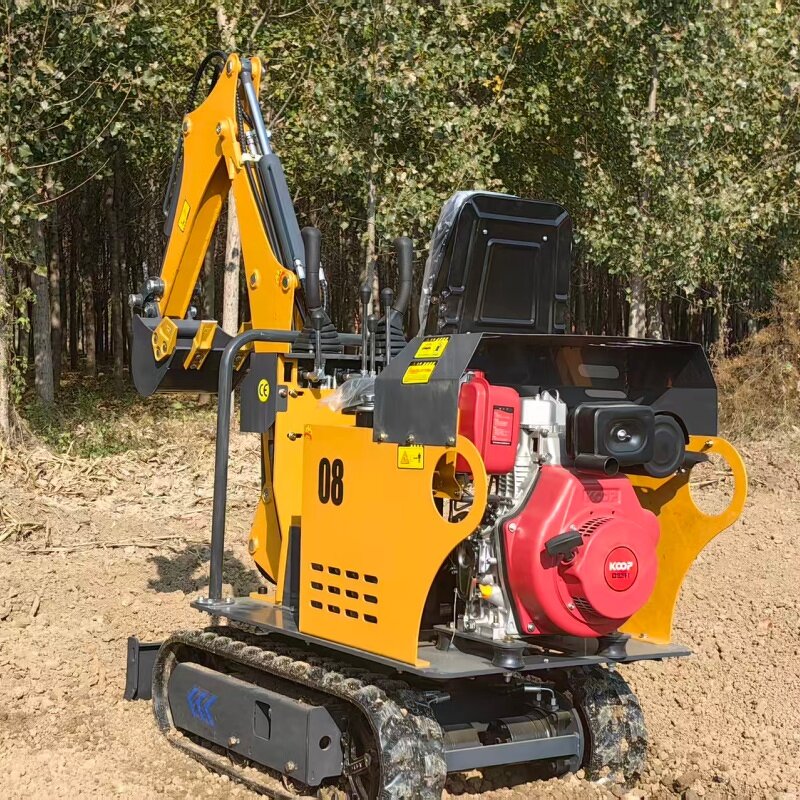 Mini Excavator Manufacturer - OEM Custom 600kg Yangma Engine Crawler Digger
