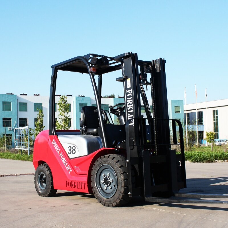 Off Road Forklift Manufacturer - Factory Direct 3-4 Ton All Terrain Telescopic Forklift