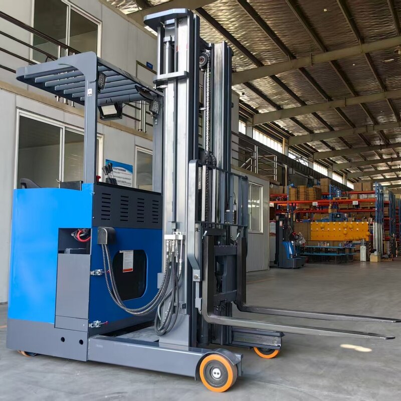 Electric Reach Truck Manufacturer - OEM/ODM Standing Reach Forklift 3-5m Height
