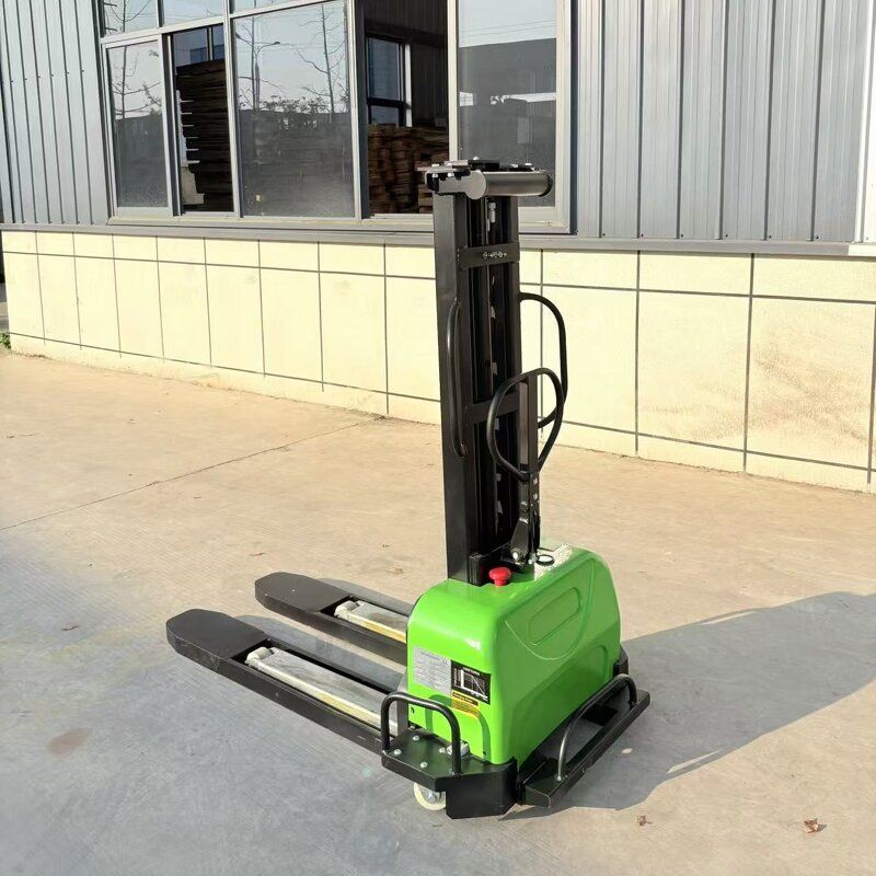 Electric Pallet Stacker Manufacturer - OEM/ODM Heavy Duty Self Lifting Stacker with Forks