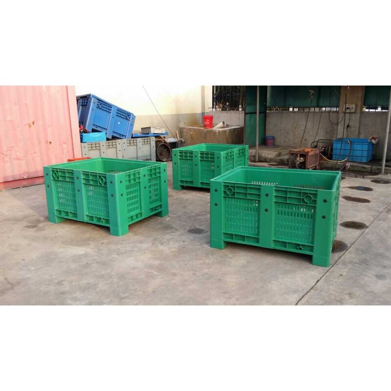 Plastic Pallet Box Manufacturer - OEM/ODM Large Stackable Solid Wall Container
