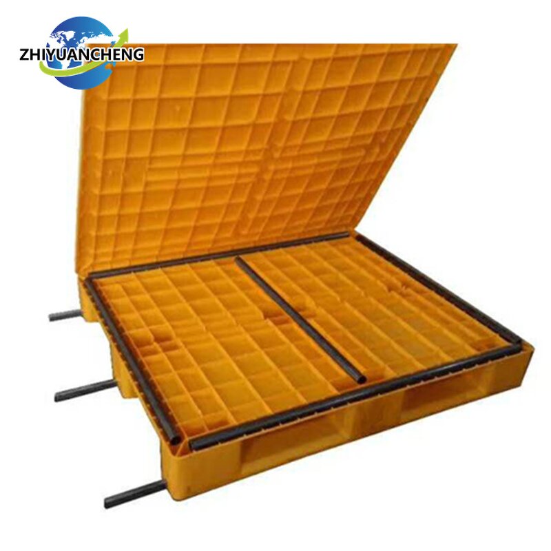 Plastic Pallet Manufacturer - OEM/ODM 4 Way Heavy Duty Single Faced Pallet