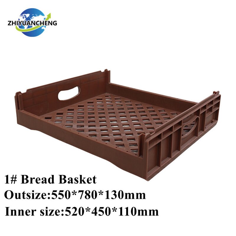 Plastic Bread Crate Manufacturer - OEM/ODM Stackable Food Grade Bakery Crate