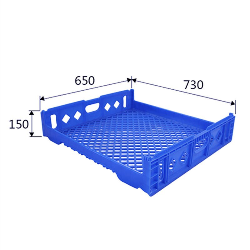 Plastic Bread Tray Manufacturer - OEM/ODM Virgin HDPE Food Grade Ventilated Tray