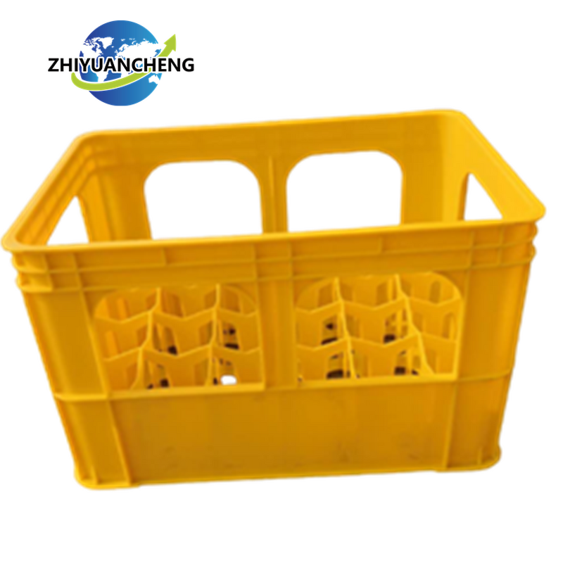 Plastic Beer Crate Manufacturer - OEM/ODM Heavy Duty 12/24 Bottles Beverage Crate