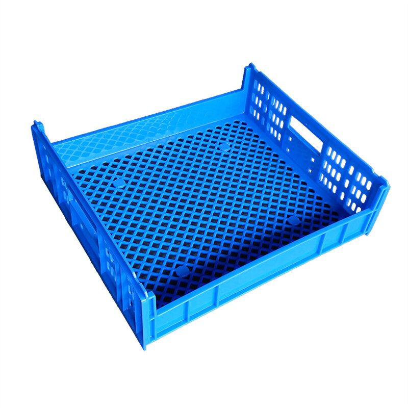 Plastic Food Crate Manufacturer - OEM/ODM PE Stackable Peach Bread Crate