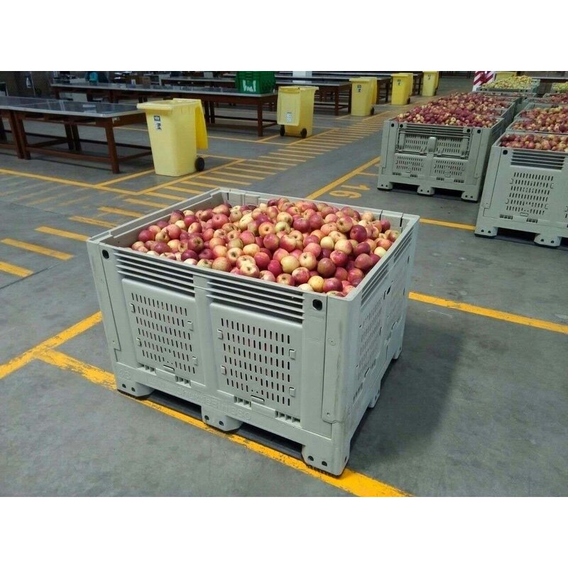 Plastic Pallet Container Manufacturer - OEM/ODM Food & Pharma Stackable Container