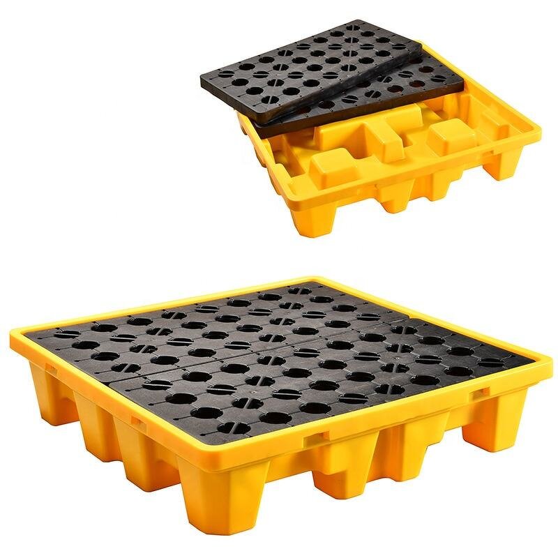 Drum Spill Pallet Manufacturer - OEM/ODM 1/2/4 Drum Containment Spill Control