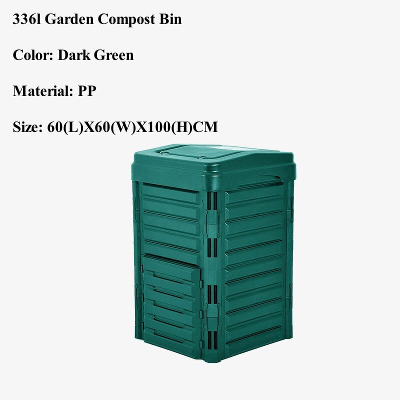 Compost Bin Manufacturer - OEM/ODM 300 Litres Plastic Garden Waste Bin