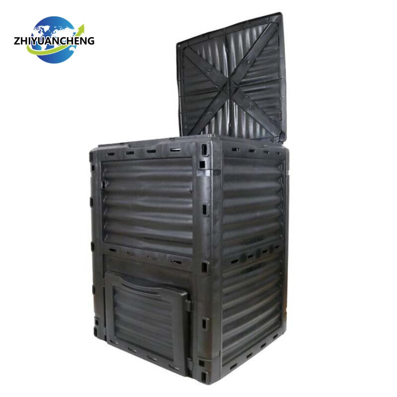 Outdoor Compost Bin Manufacturer - OEM/ODM 300L Square Polyethylene Design Bin