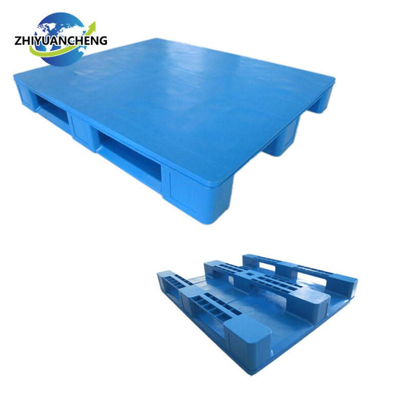 Plastic Pallet Manufacturer - OEM/ODM 4 Way Heavy Duty Single Faced Pallet
