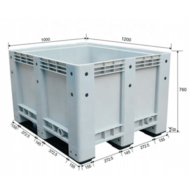 Plastic Storage Box Manufacturer - OEM/ODM Strong Industrial Mobile Pallet Box